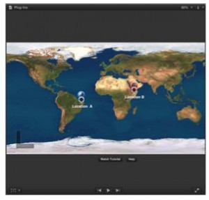 wide map black  bars